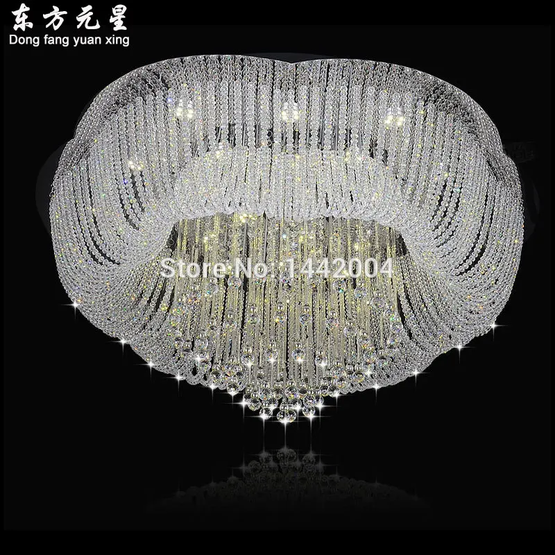 

led crystal light lamp art flower shape crystal celling lamp romantic crystal light for bedroom living room LED lighting