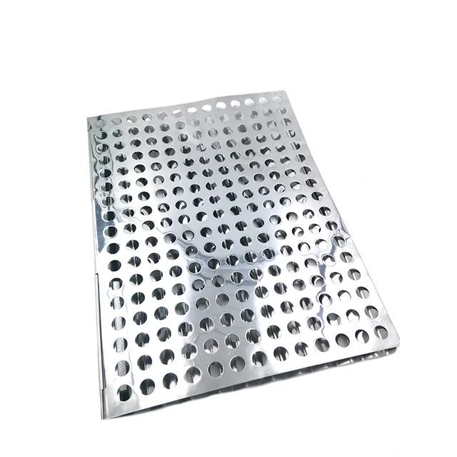 1pc metal squares holes