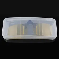 Прочный пластиковый прозрачный чехол для солнцезащитных очков прикрепляемые очки коробка футляр для очков