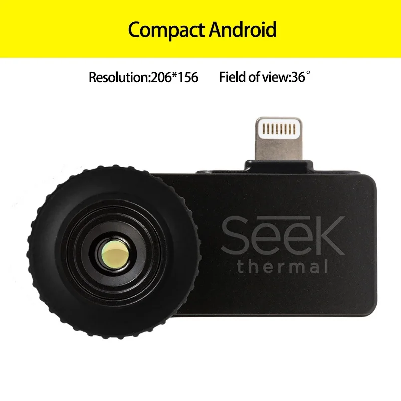 Seek Compact PRO/Compact XR/компактный портативный мобильный телефон, инфракрасная камера, детектор Ночного Видения, Android и IOS версия - Цвет: Compact Android