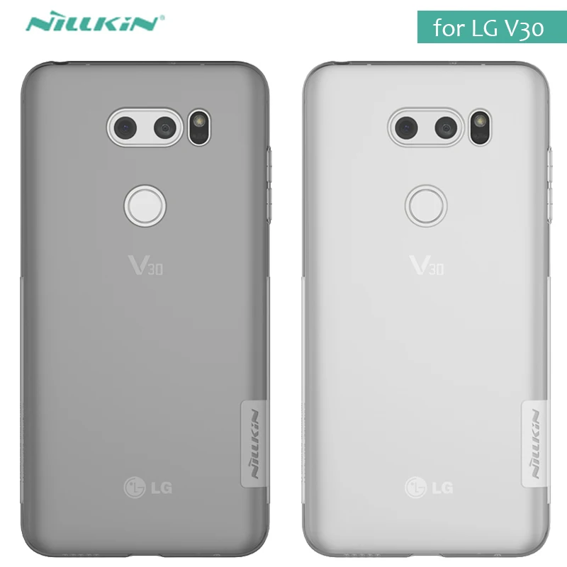 Для LG V30 чехол 6," Nillkin TPU чехол для телефона силиконовый чехол кристально прозрачный чехол для LG V30 задняя крышка чехол