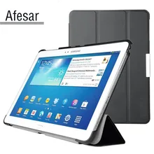 Cubierta para samsung galaxy tab pro 10.1 sm-t520 t525 t521 inteligente case-ultraslim soporte book cover case para sm p600 p601 P605