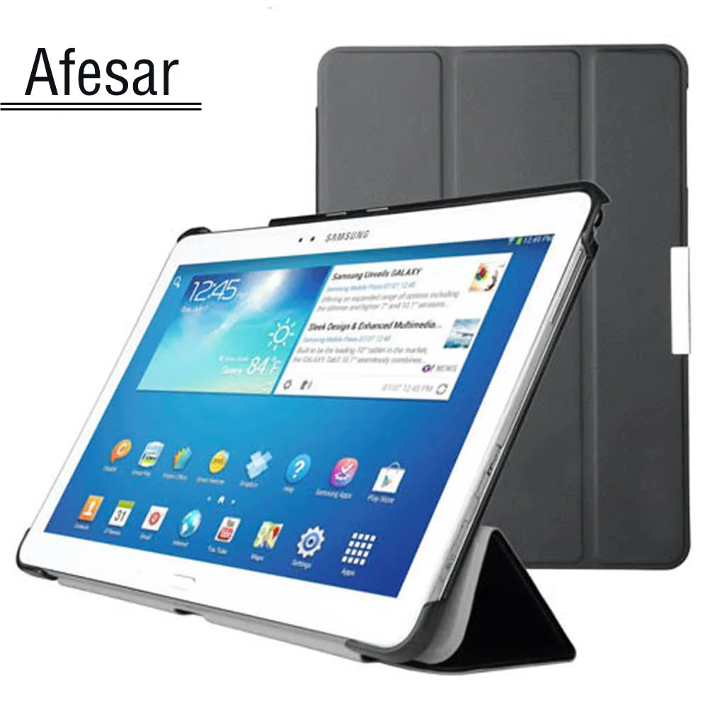 Чехол для Samsung Galaxy Tab Pro 10,1 sm-t520 t525 T521 smart Case-Ультратонкий чехол-книжка с подставкой Чехол для SM P600 P601 P605 - изображение