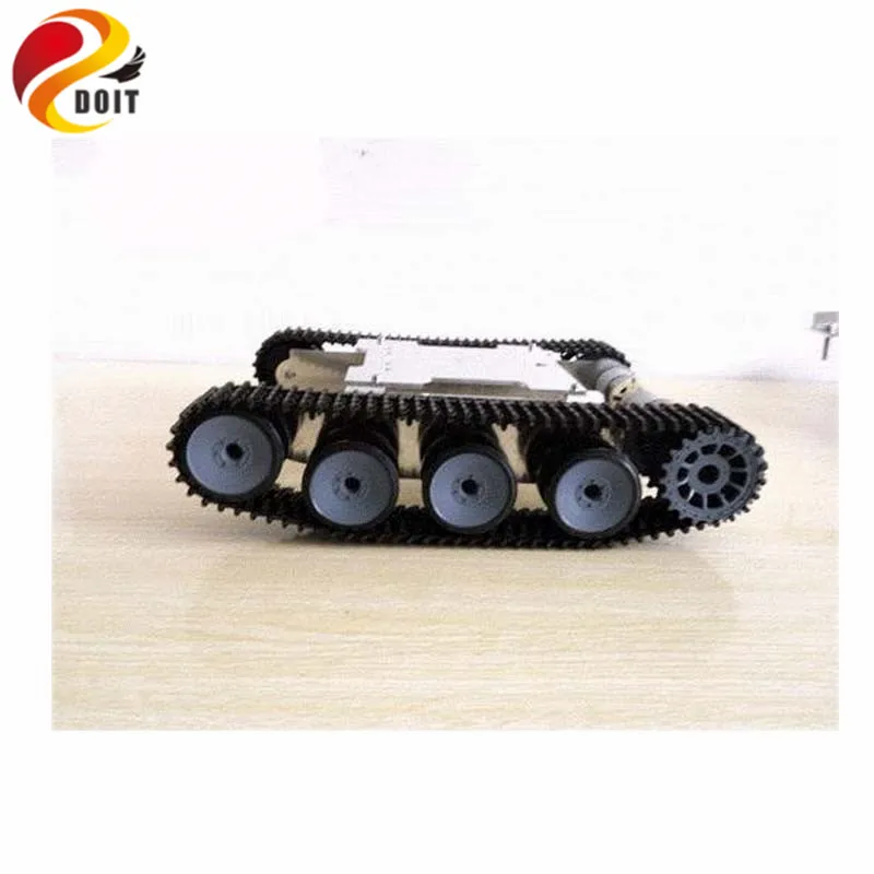 DOIT Tank Car Chassis Crawler Intelligent DIY Robot Electronic Toy ,Development Kit Tractor Toy official doit tank car chassis crawler intelligent diy robot electronic toy development kit tractor toy