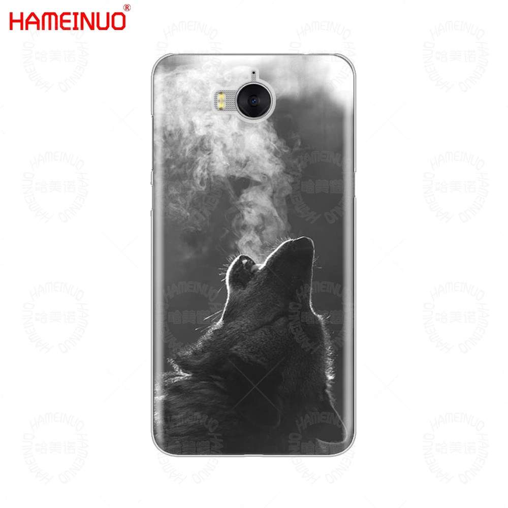 Чехол для мобильного телефона с изображением волка huawei honor 3C 4X 4C 5C 5X 6 7 Y3 Y6 Y5 2 II Y560