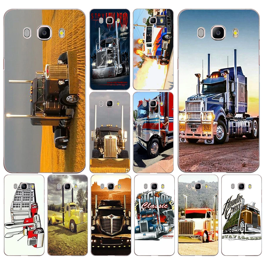 

128AD Greatest Peterbilt Trucks design Case Cover for Samsung Note 3 4 8 for Galaxy a3 a5 2017 j3 j5 j7 2015 2016 2017