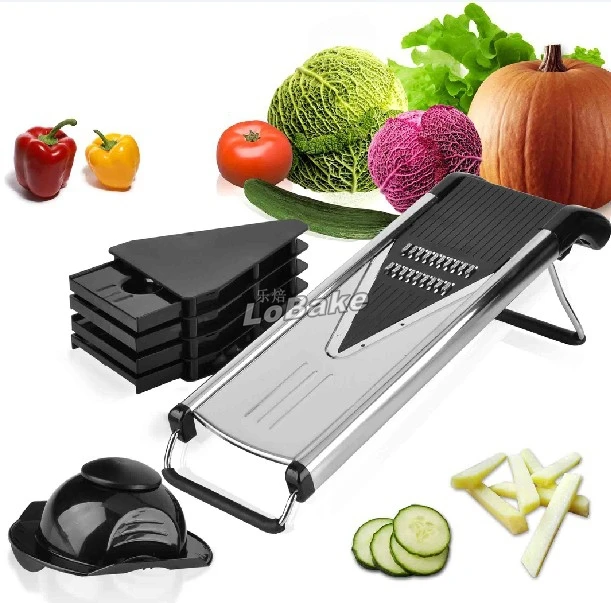 Black Color Multifunctional Best Home Kitchen Tools Salad Slicer Fruit