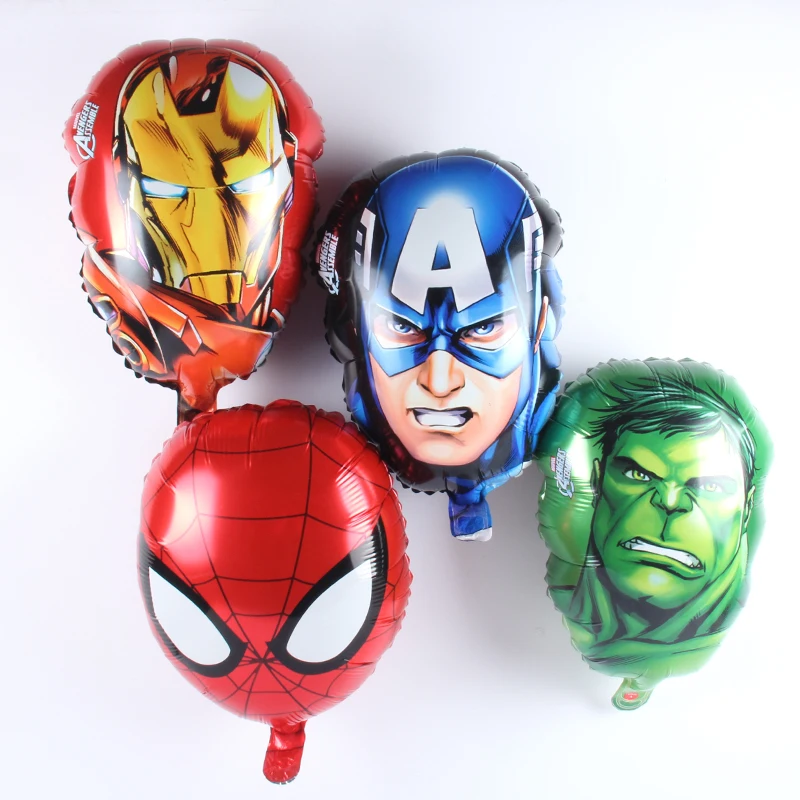 

1pcs/lot The Avengers Alliance Foil Balloons Birthday Wedding Party Decorations Captain America Theme Balloon Classic Kids Toys