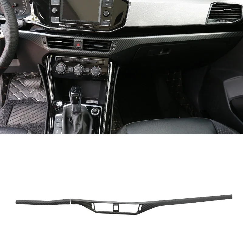 

Car Chromium Automovil Control System Cup Gear Interior Fashion Accessories Trim Modification Bright 19 FOR Volkswagen Tayron
