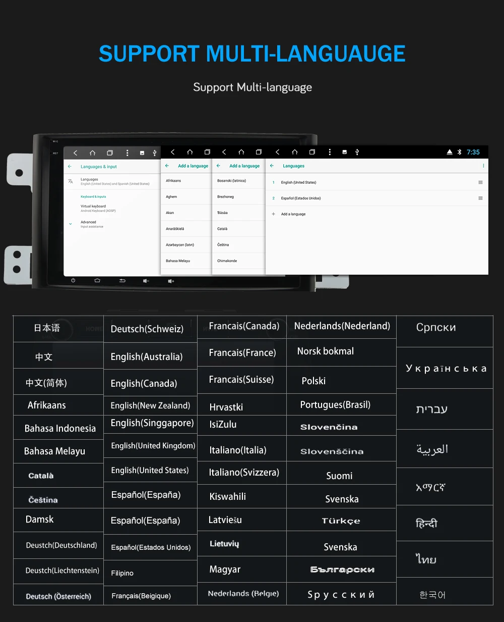 Cheap Bonroad 8"Android 8.0 Car Multimedia player For Suzuki Grand Vitara 2008-2013 Radio GPS Navigation Video Audio Player wifi BT 9