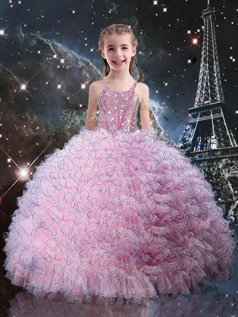 Cheap Girls wedding dresses ,kids catwalk Piano performance dress, Parental party Mother and daughter set costumes princess dress