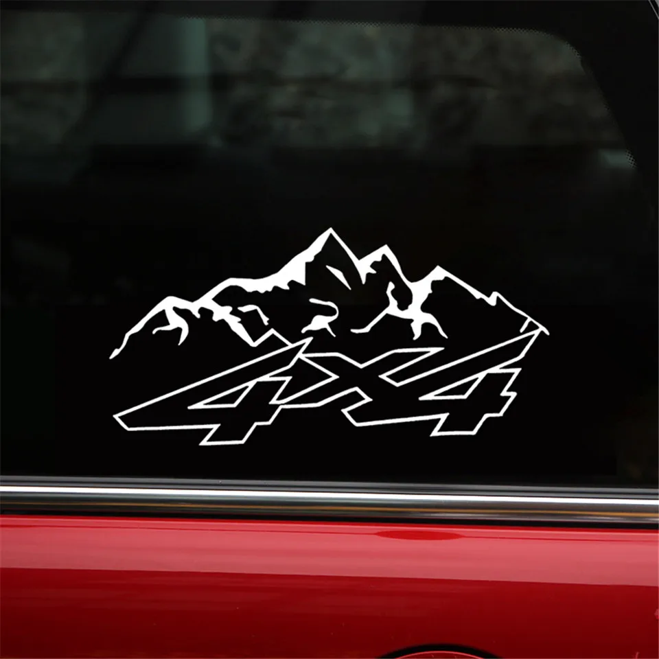 Cunymagos 16.6cm8.3cm 4X4 Mountain Offroad Fashion Vinyl Decals Motorcycle Car Sticker Car-styling  (6)