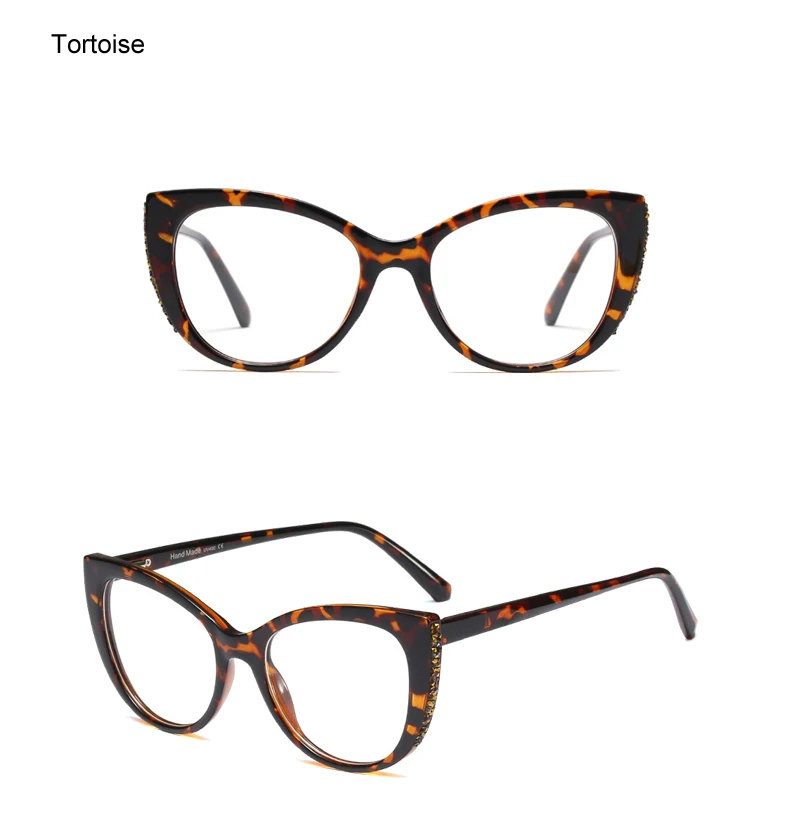 Ralferty очки для чтения «кошачий глаз» Для женщин Роскошные увеличительные очки при дальнозоркости, очки+ 0,5 1,0 1,5 2,0 2,5 3,0 3,5 4,0 F95141-1