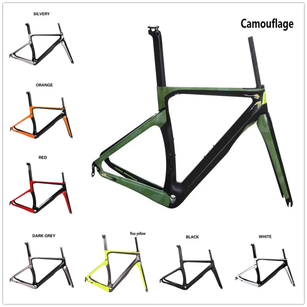 Top COSTELO NK1K full carbon road bike frame,fork headset clamp seatpost T1000 Carbon Road bicycle Frame free shipping 20