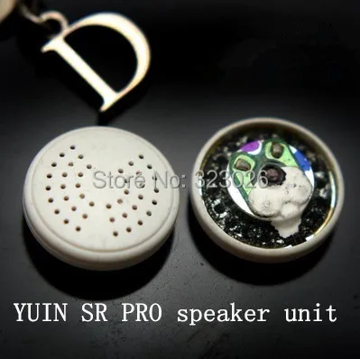 

orinigal SR PRO unit YUIN SR earphone speaker unit white 16ohms 1pair=2pcs