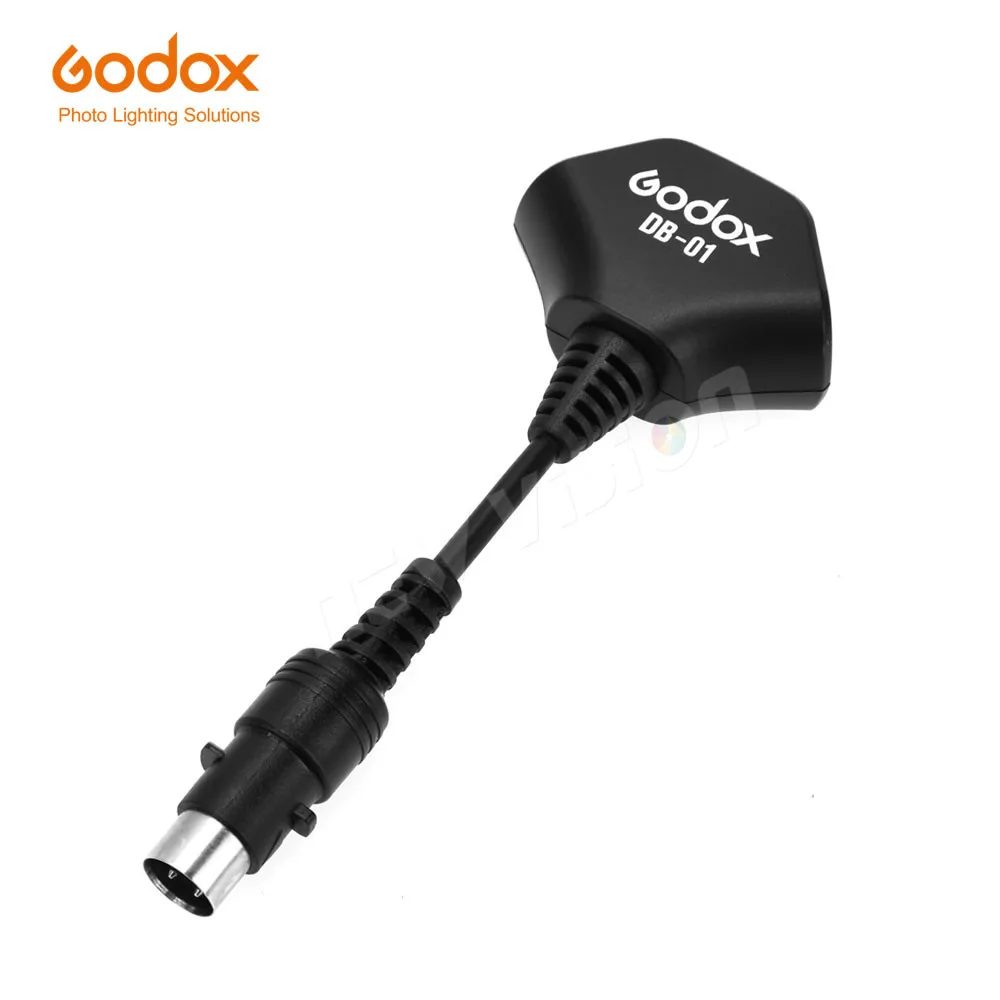 

Godox DB-02 Two-in-One Y Pb820 Pb960 Battery Pack Cable Improving Recycle time