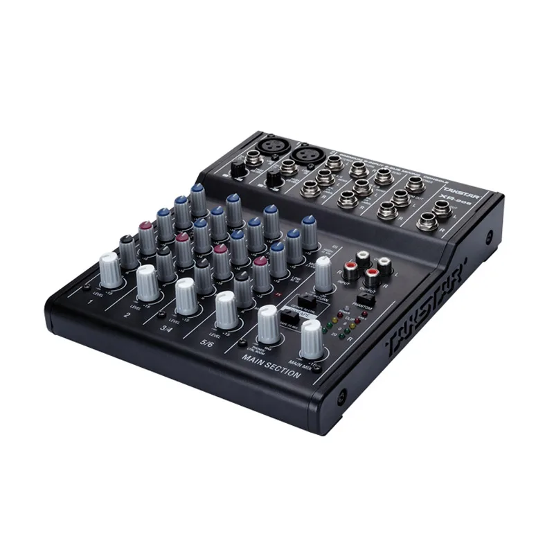Takstar XR 208 микшерная консоль цифровой миксер Премиум 8 вход 2 шина используется для