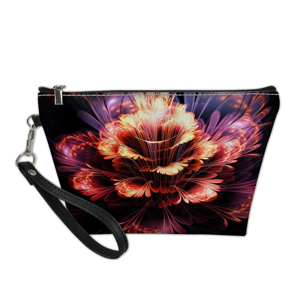 

NOISYDESIGNS Beauty Vintage Flower 3D Printing Makeup Bags For Travel Ladies Neceser Cosmetic Bag Women Pouchs Pencil Case Femme