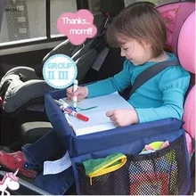 Car styling High Quality Waterproof Table Car Seat Tray Storage Kids Toys Infant Stroller Holder For Children Kids Baby Rattles