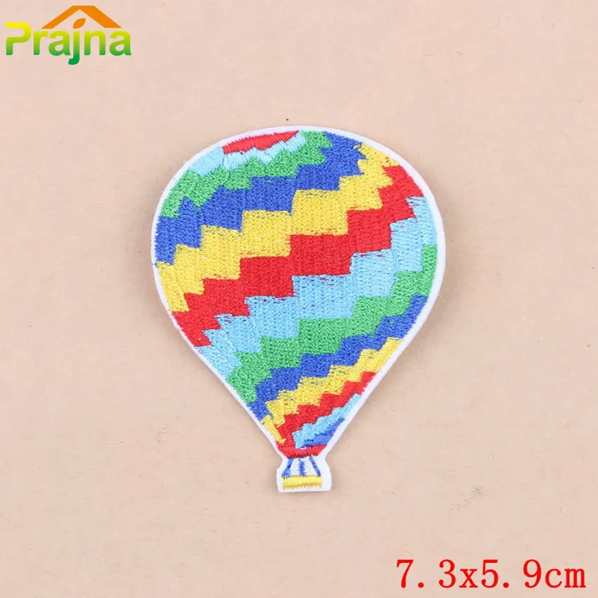 

ZOTOONE 50Pcs Funny Hot Air Balloon Patches Patches Set Kids Girls Clothes Cartoon Stickers Embroidered Applique Iron On Patch