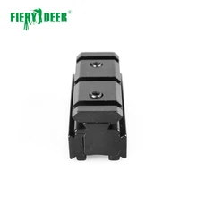 Fiery Deer Тактический 11 мм ласточкин хвост 20 мм прицел с креплением Вивер Железнодорожный конвертер адаптер крепление с ключом пневматическое оружие пистолетный прицел охота