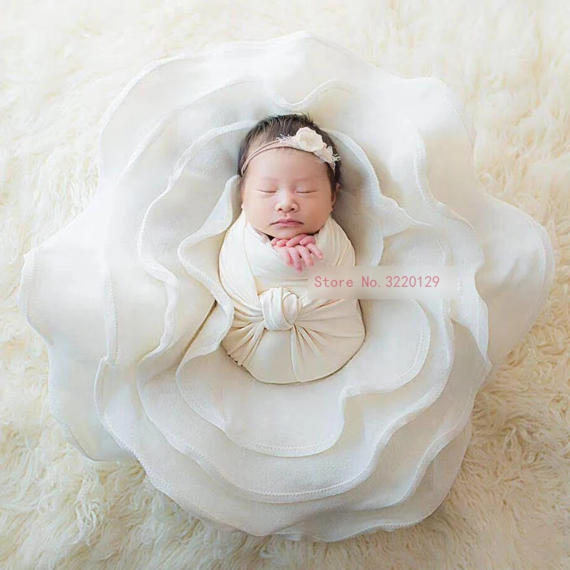 2021 Newborn Photography Props Flokati Flower Bath Posing Baskets Background Baby Photoshoot Accessories Photo Shoot Backdrop dvotinst newborn photography props baby hat outfit backdrop romper bonnet theme set fotografia shooting photo props photoshoot