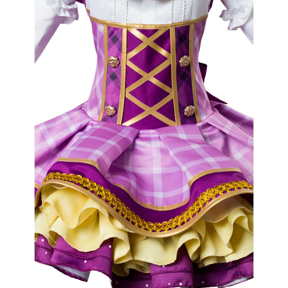 Love Live Nozomi Tojo Косплей Костюм букет цветы Пробуждение костюм на Хэллоуин