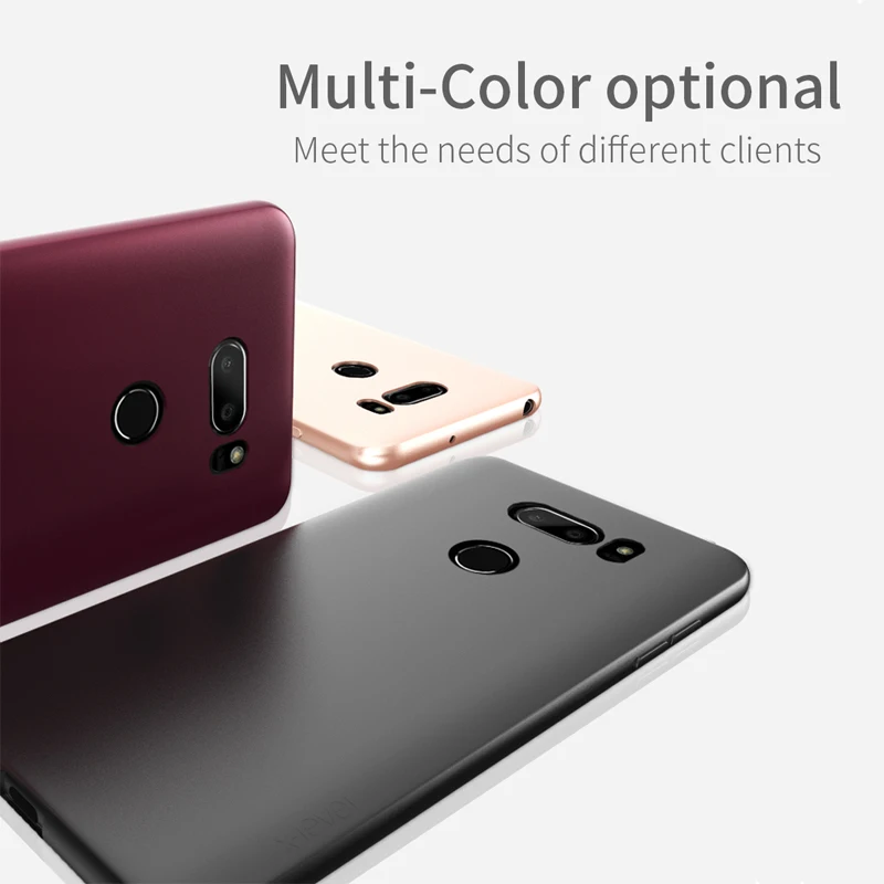 X-Level Ultra Thin Case For LG V30 V50 G6 G7 G8 ThinQ Cases Matte Touch Soft TPU Shockproof Back Phone Cover For LG V30 V40 Case