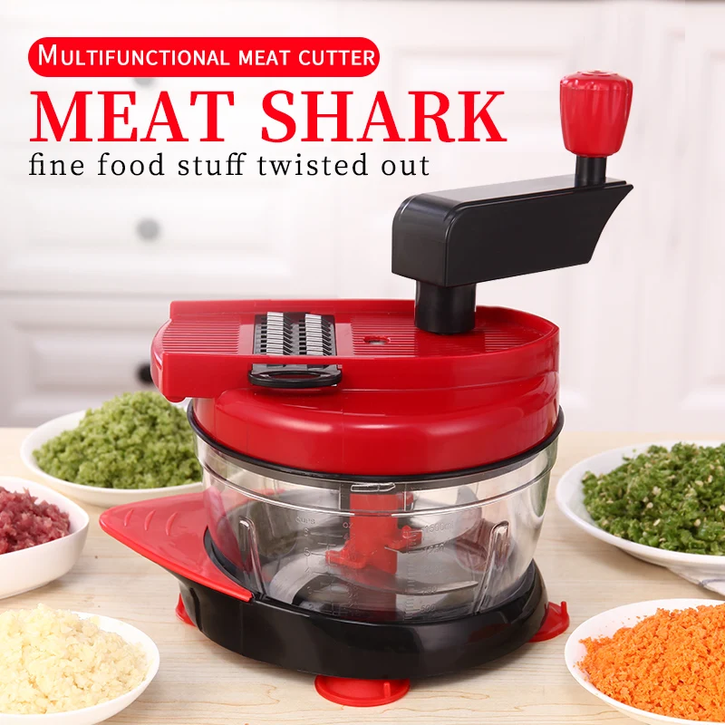 Good Quality Hand Operate Manual Meat Grinder Sausage Beef Mincer Maker Table Home Kitchen