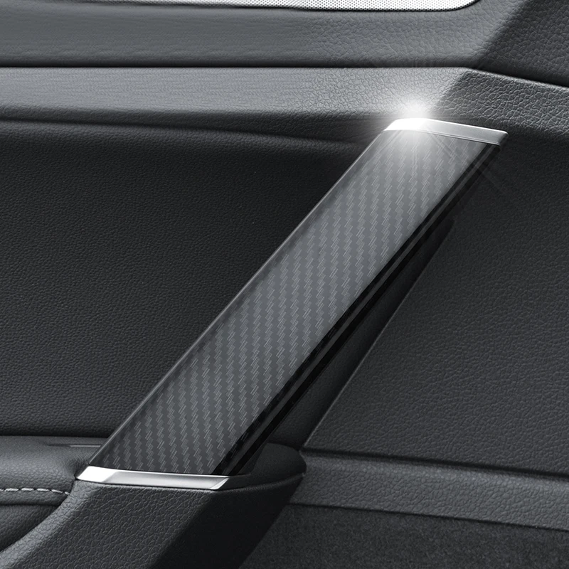 

For golf 7 carbon fiber car stickers Golf MK7 interior modified car door handrail accessories 7.5