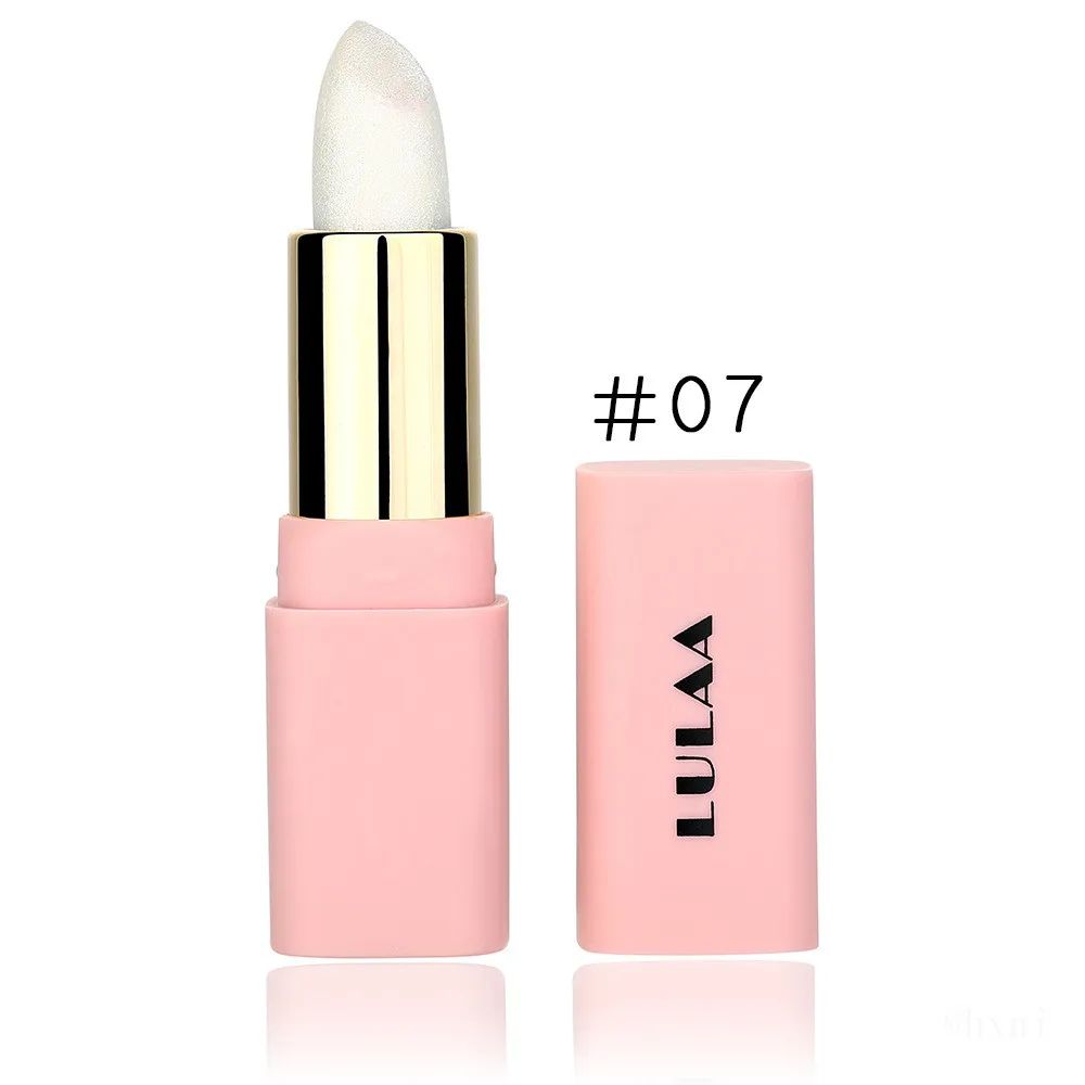 LULAA 8 Colors Pearlescent Metallic Gold Shimmer Lipstick Matte Shining Lips Tint Powder Cosmetics Lasting Batom Makeup TSLM1 - Цвет: 07