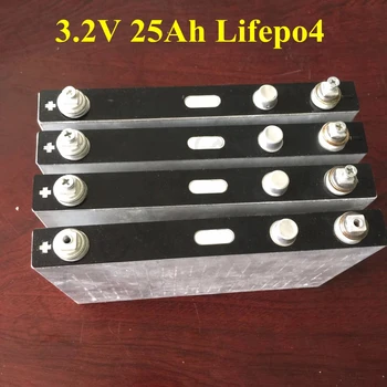 

4pcs 3.2v 25ah lifepo4 battery cell 25000mah lifepo4 lithium batteries for DIY electric bike lifepo4 battery pack power tools