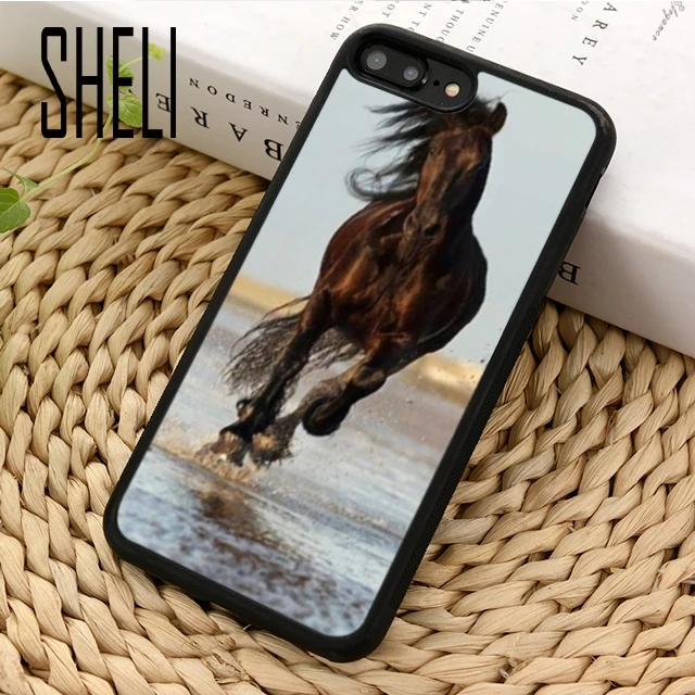 Чехол для телефона SHELI Wild Horses Running At Sunset iPhone 5 6 6s 7 8 plus 11 pro X XR XS max Samsung S7 edge S8 S9 S10 |