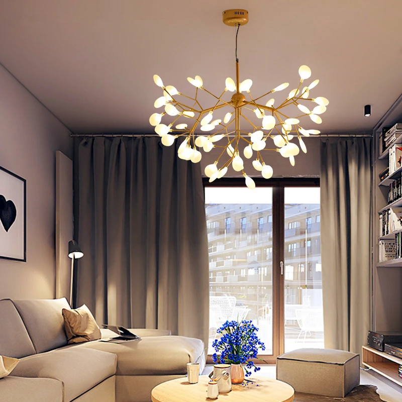 Современная люстра, светодиодный светильник для гостиной, скандинавский подвесной светильник, домашнее Декоративное подвесное освещение, подвесные светильники для ресторана
