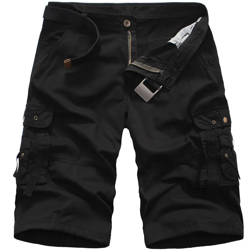 Men Summer Casual Shorts 100% Cotton Multi-pocket Camouflage Mens Cargo Shorts Male Loose Work Shorts Man Military Short Pants Men Summer Casual Shorts 100% Cotton Multi-pocket Camouflage Mens Cargo Shorts Male Loose Work Shorts Man Military Short Pants