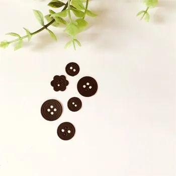 

Dies Scrapbooking Small Button Die Cuts Metal Cutting Stencils Embossing Template snijmal en embossing troqueles