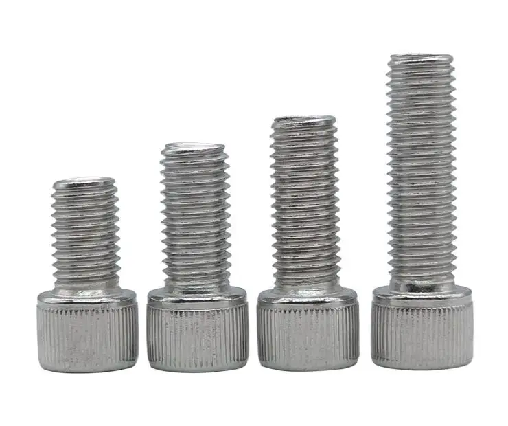 20PCS 6#-32UNC American Threaded Stainless Steel Cylinder Head Hex Socket Screw Bolts 6#-32*3/16 To 6#-32*1