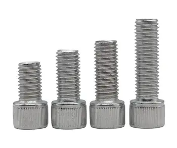 

20PCS 6#-32UNC American Threaded Stainless Steel Cylinder Head Hex Socket Screw Bolts 6#-32*3/16 To 6#-32*1