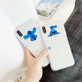 

10pcs/lot Disny Cartoon Clear Phone Case TPU Soft Skinny Cover For iPhoneXsmax iP8 6s 7plus 6sp X/XS XR Body Shell Protection