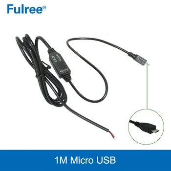 

1M Micro USB Output DC-DC converter 12V to 5V Step Down Buck Module Car Power Supply for Driving Recorder Navigator Camera