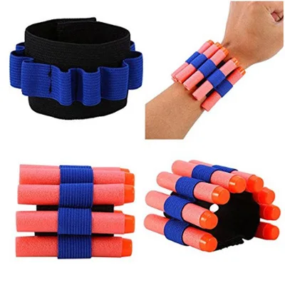 

COOL Toy Gun eva bullet wristband For Gun soft bullet holder professional player bullet accessories outdoor game equipment