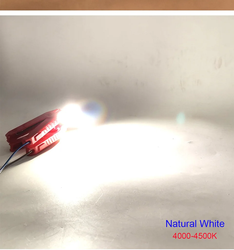 cob led light bulb lamp lighting 19mm circular round cob chip  (8)