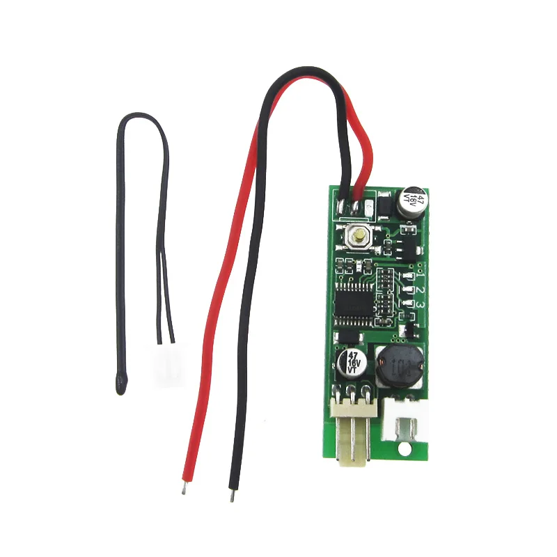 DC12V Temperature Speed Controler Denoised Speed Controller for PC Fan/Alarm