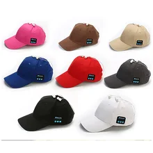 Для мужчин Для женщин Универсальный Беспроводной Bluetooth звонки, музыка наушники солнцезащитный козырек шапка для спортивных занятий на свежем воздухе Бег маска для лица аксессуары