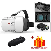 VR Box Vrbox Casque 3 D Lunette 3D Virtual Reality Glasses Goggles Headset Helmet For Smartphone Smart Lens Google Cardboard 2.0