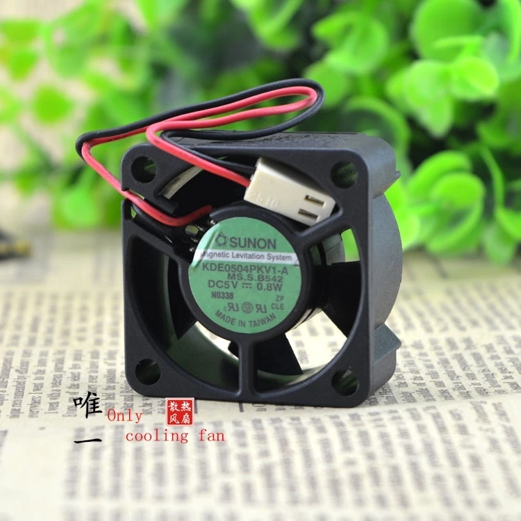 

5V 0.8W KDE0504PKV1-A 4020 4CM temperature control routing switch silent fan