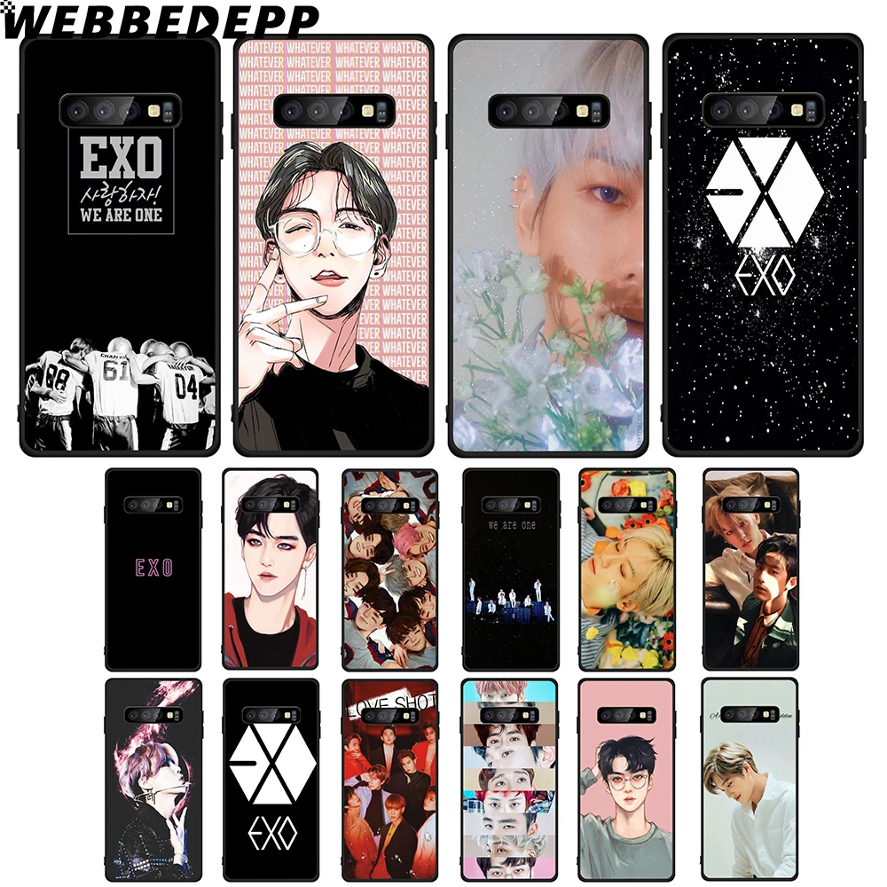 

WEBBEDEPP Kpop EXO Lucky ONE Soft TPU Case for Samsung Galaxy Note8 9 A10 A20 A40 A50 A60 A70 M10 M20 M30