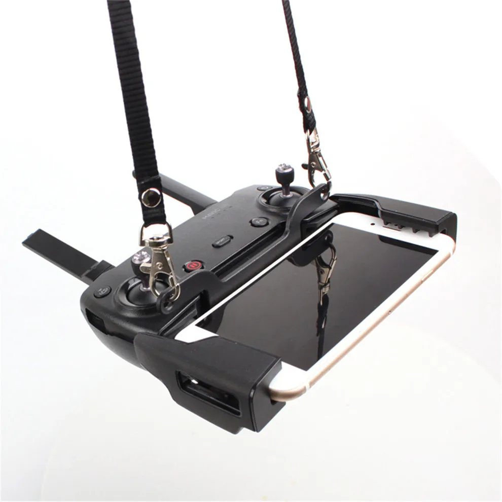 Remote Controller Double Hanging Buckle For DJI MAVIC 2 Hook Bracket Plate+Lanyard Strap Neck Sling For DJI MAVIC PROAIR SPARK-3