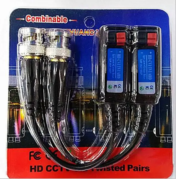 

Security Camera Accessories Monitor Accessories AHD/CVI/TVI HD Video Signal Twisted Pair Transmitter