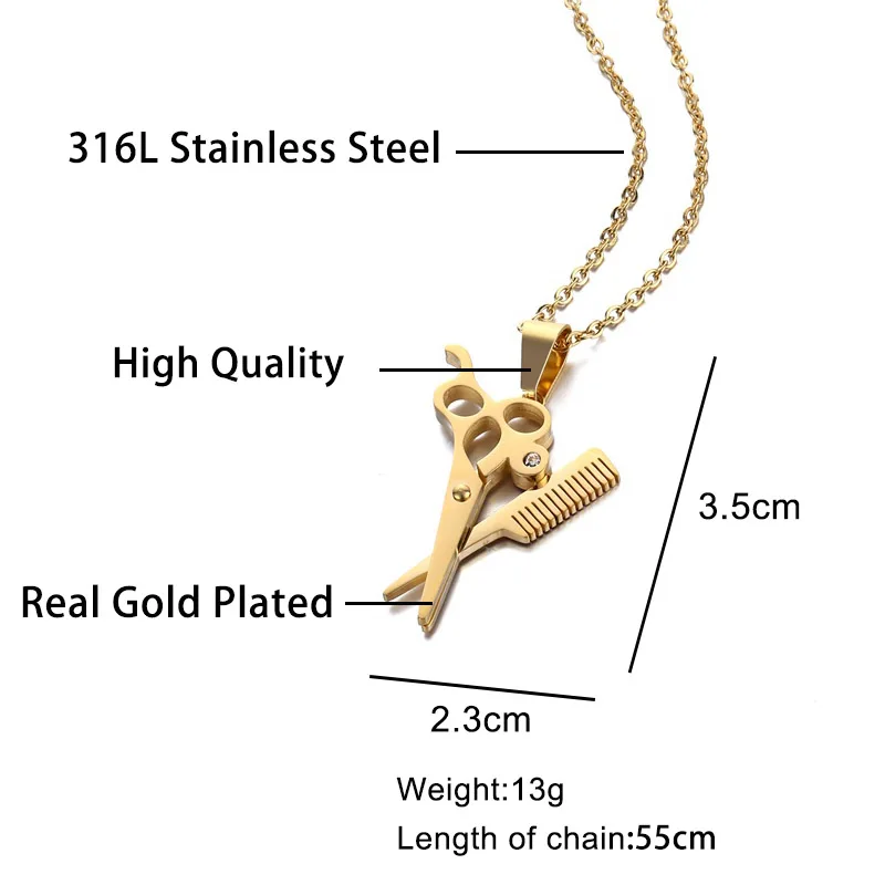 Scissors pendant